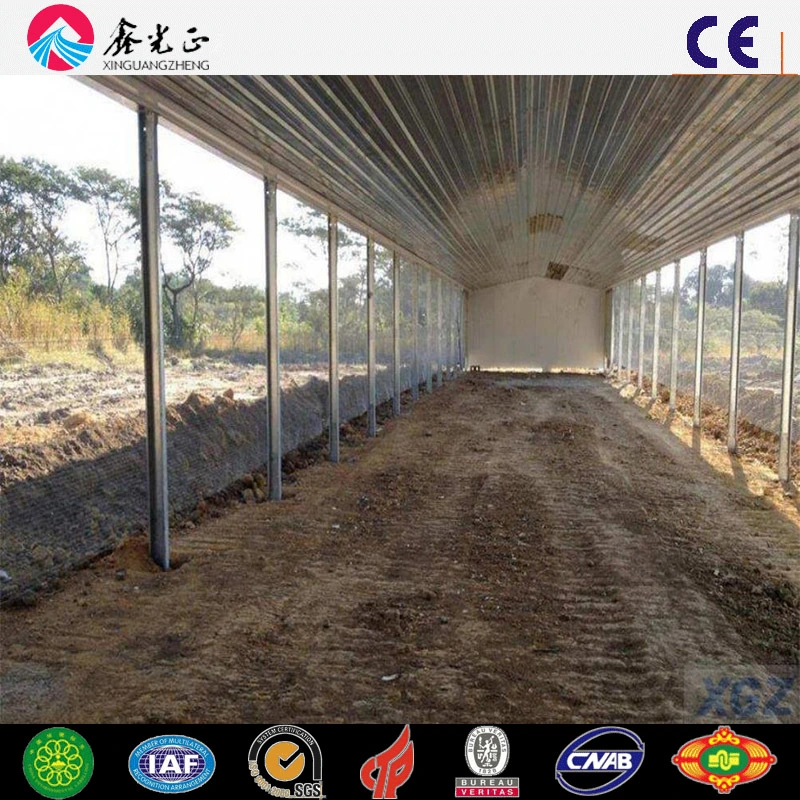 Automatic Cage Rising Broiler Layer Chicken Farm (Q345B/Q235B)