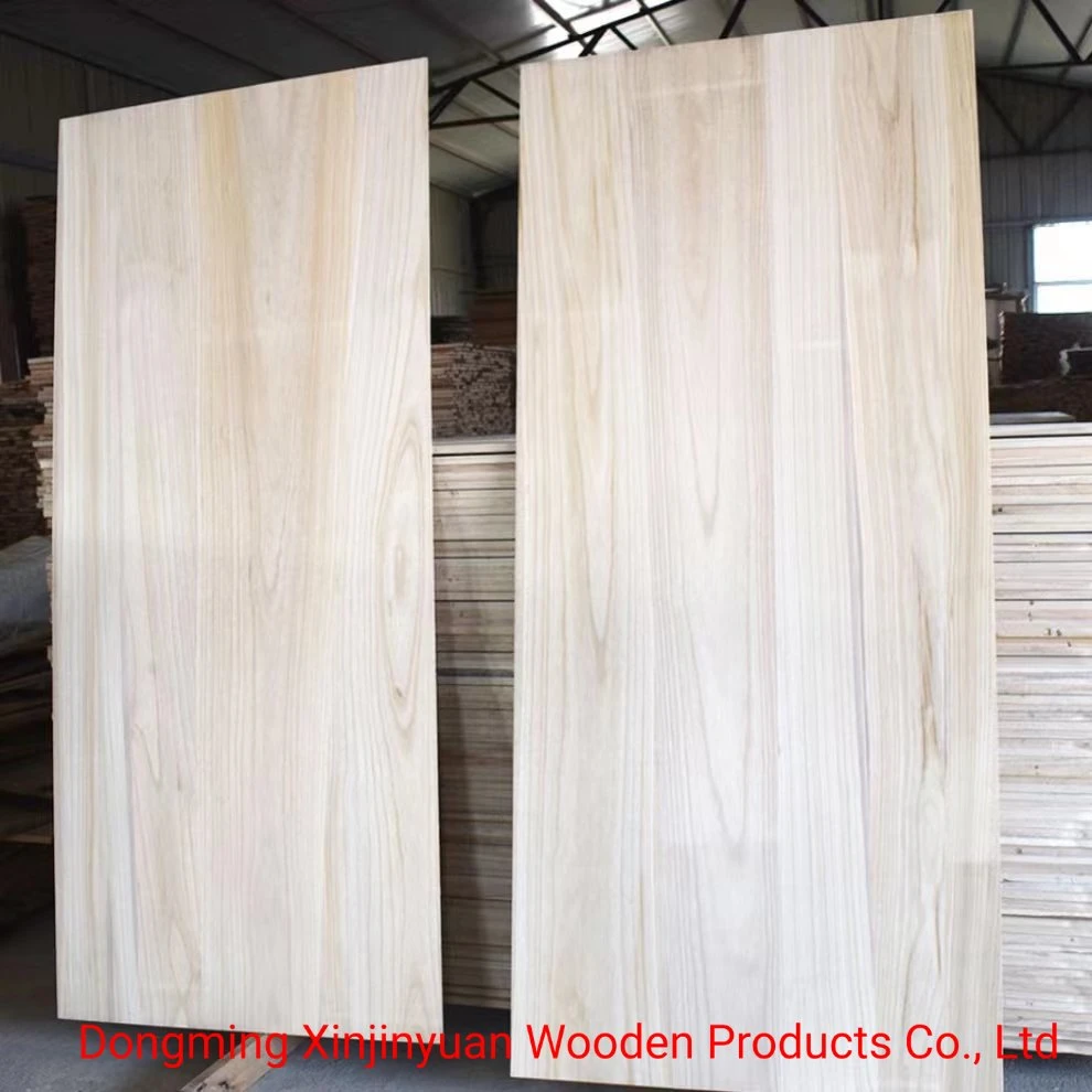 Doigt mixte HPL Solide Solide Blockboard Edge de contreplaqué collées comme cercueil en bois paulownias chinois Conseils pour les meubles en bois articulé Carte laminée