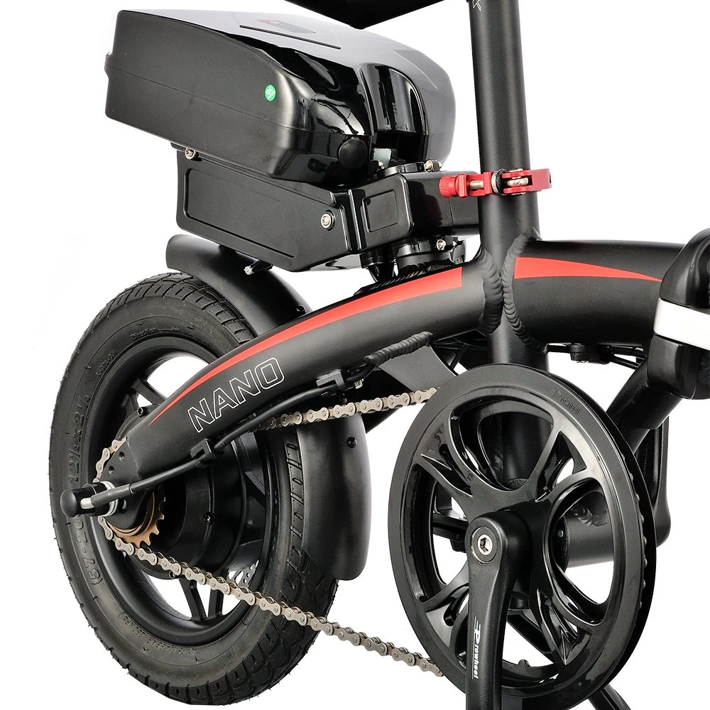 China Ciclomotor elétrica inteligente de fábrica Sepeda Listrik /12polegadas pequeno elevador eléctrico de bicicletas Mini-E-bike/ bateria elétrica Dobrável Aluguer com assento Comfort
