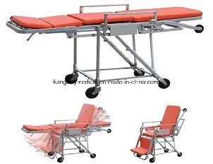 Wheelchair Ambulance Medical Stretcher Automatic Loading Hospital Furniture (SLV-3E)