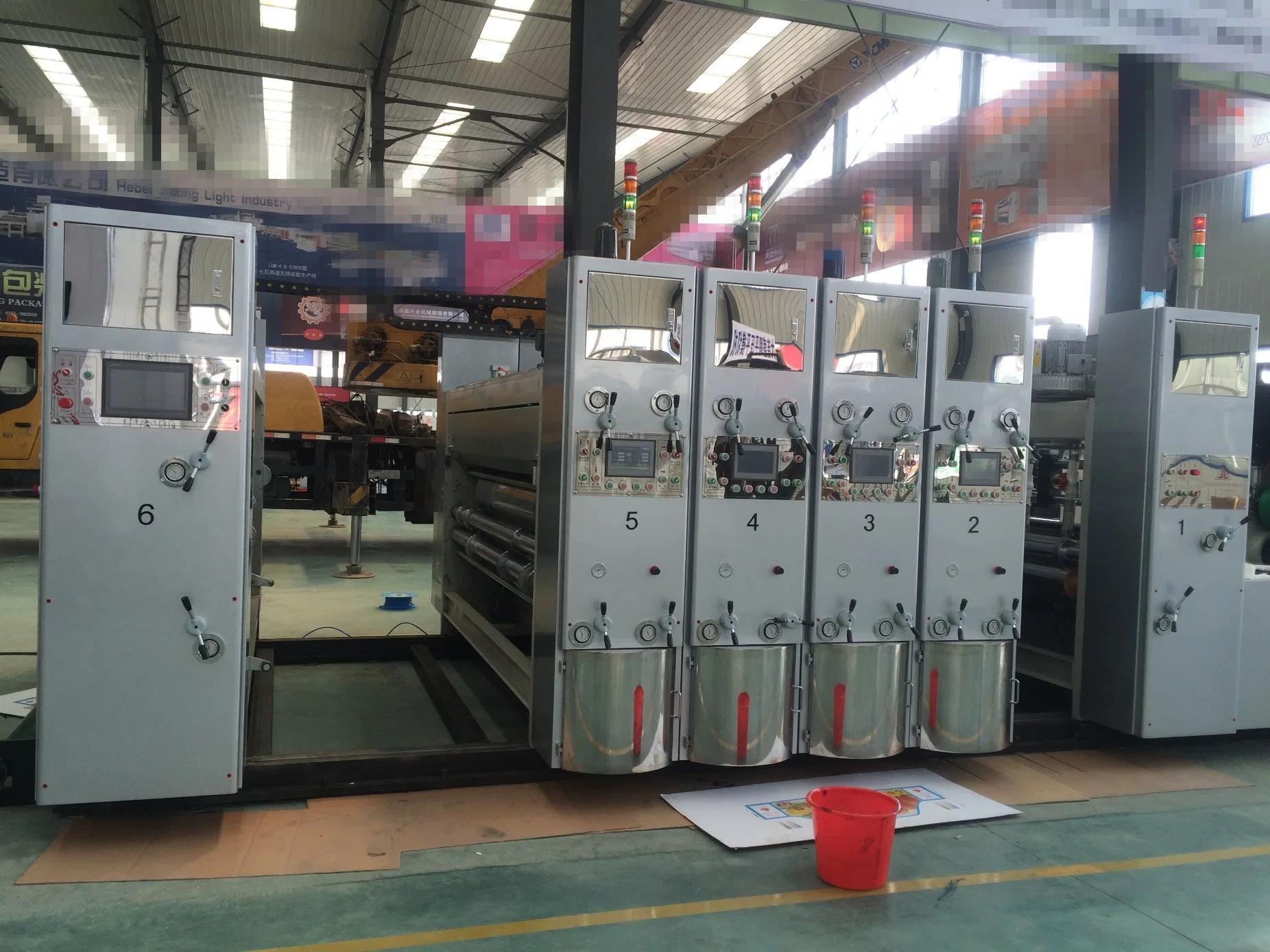 Best Sell Carton Automatic Printing Slotting Die Cutting Machine