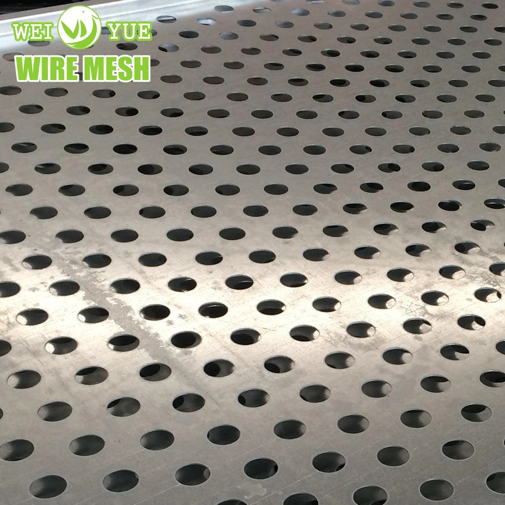 3mm Thickness Stainless Steel 316 Perforated Metal Mesh Plate for Grinding Screen