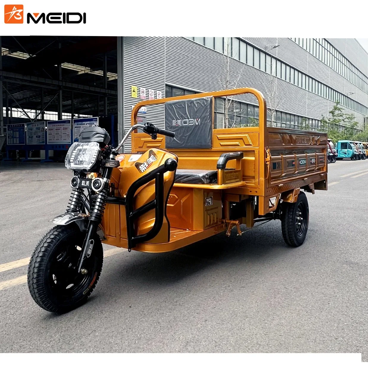 Настраиваемые Trike 60V 1500W 3 колес груза перевозчик с электроприводом для взрослых