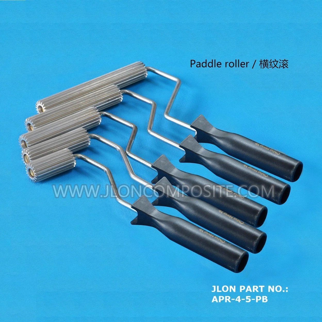 FRP Tools Aluminium Fiberglas Paddle Roller für FRP Hand Laminat