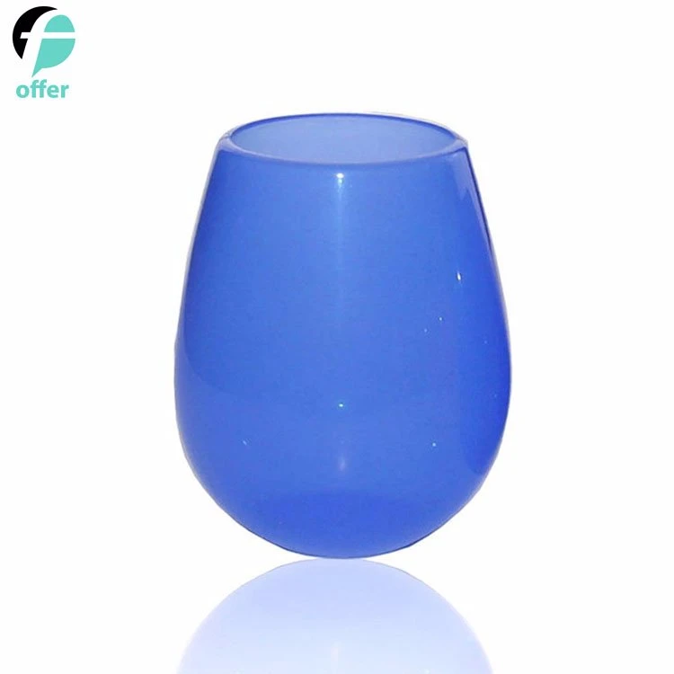 Silicone Beer Cups Silicone Wine Glasses Unbreakable Collapsible Stemless Beer Whiskey Cocktail Cups