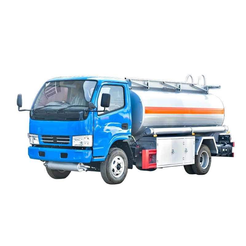 6000 Liters Rhd Fuel Oil Tank Trucks for Exporting to Jamaica Kenya