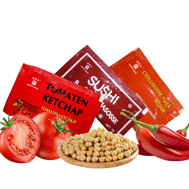 Atacado atacado OEM marca molho condimentos pasta tomate ketchup