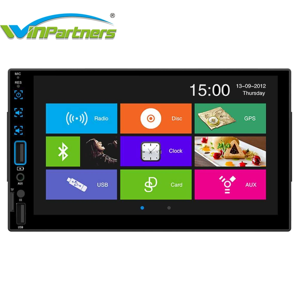 Car Audio MP5 Video Player with Mirror Link /Bt/TF/USB Functions