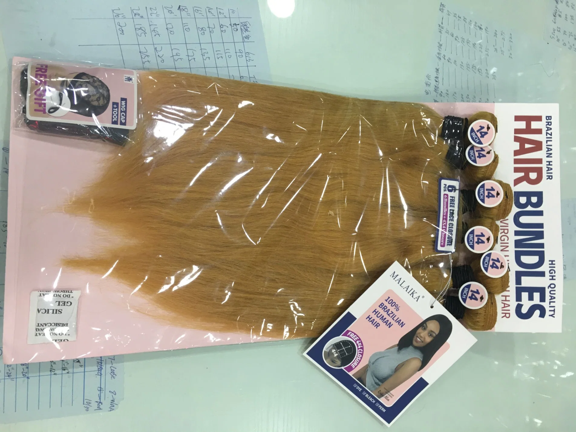 Luxury Hair Extension Packaging Box Human Hair Supplier