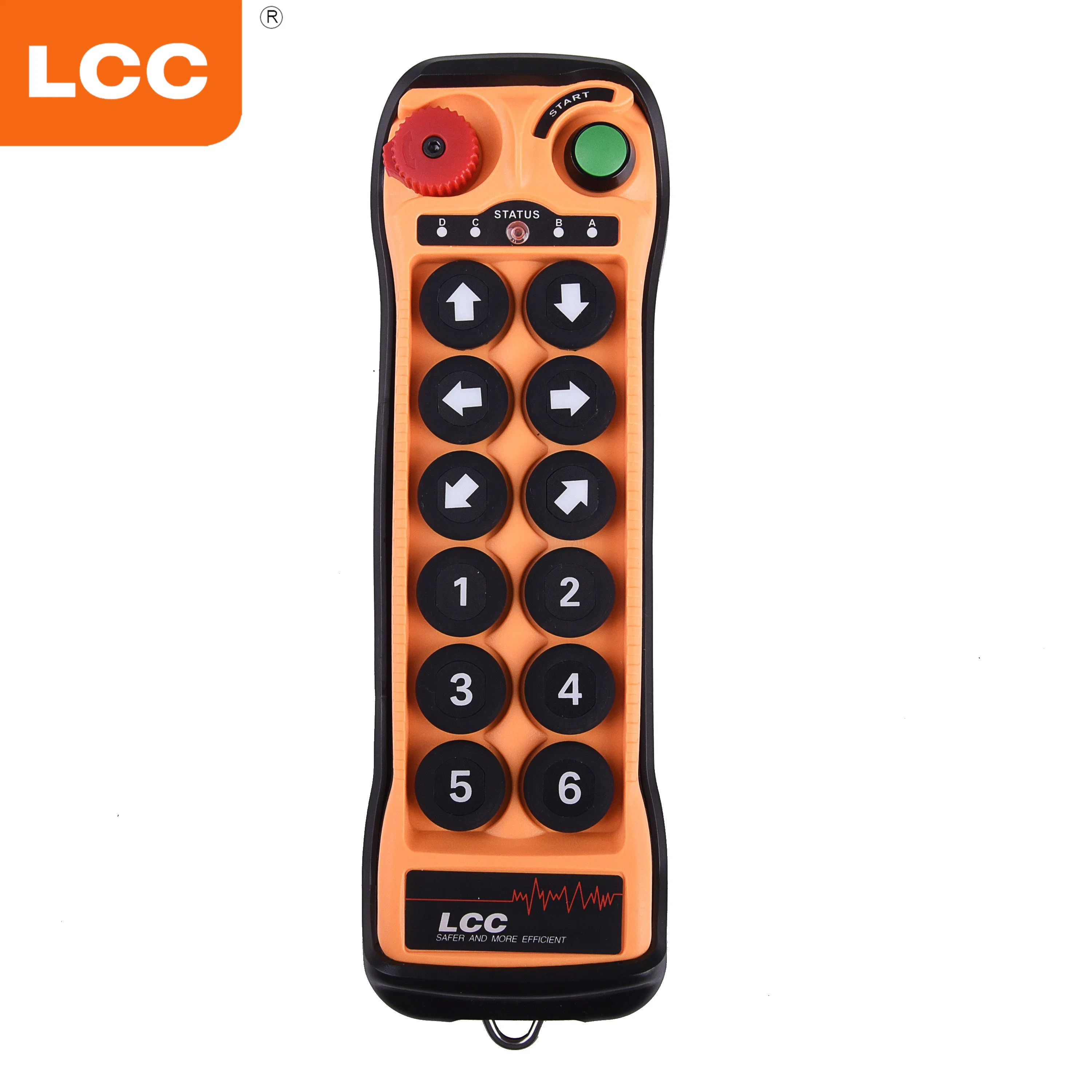 Q1200 AC220V 380V 460V Wireless Crane Radio Remote Control Single Speed Controller