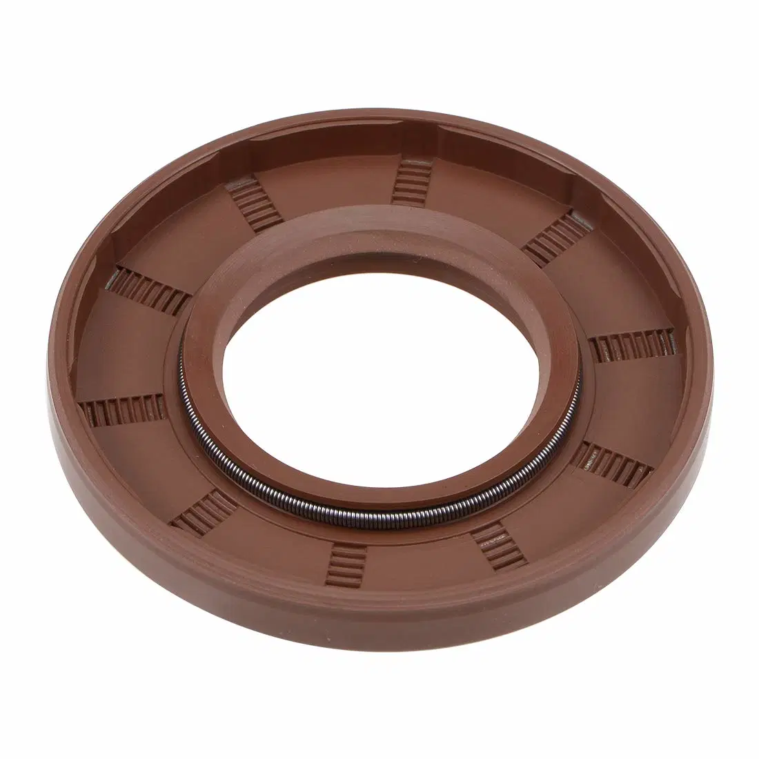 Rotary Shaft Oil Seal Mechanical Metric NBR Seal with Double Lip Spring Wear Resistance and Sealing Effect Tc