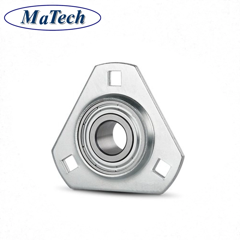 Matech Precision Custom Casting Aluminum Steel Auto Bearing Seat with Galvanization