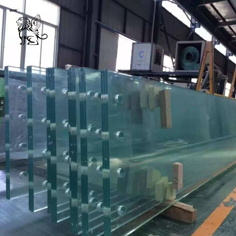 Chinese Suppliers Sound Insulation Doors Windows Glass Clear Tempered Laminated Glass Building Curtain Wall