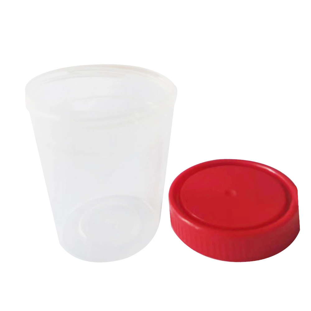 Hot Sale Sterile Urine Containers Urine Collection Cup Stool Collection Container 60ml 120ml Sizes