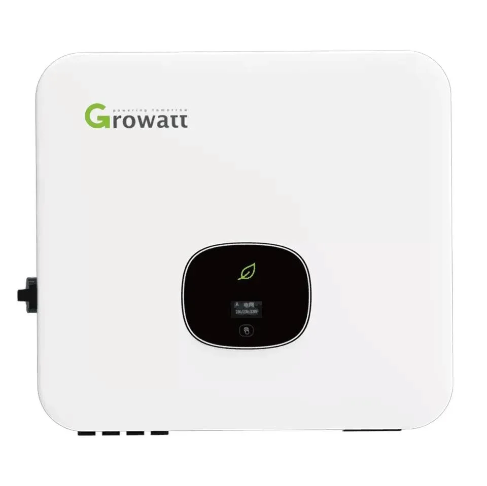 Growatt Min 3000tl-X Onduleur Solaire 3kw sur le réseau 3000 Watts Onduleur Solaire Raccordé au Réseau avec Limiteur