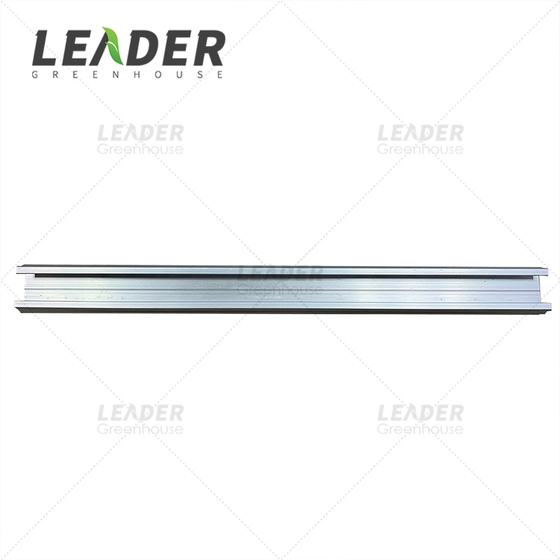 Garden Greenhouse Aluminum 1.5mm Lock Channel Profile for Fixing Plastic Film