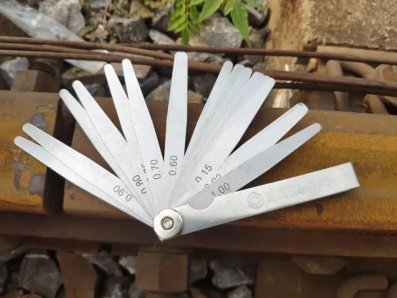 Feeler Gauge for Rail Gap Inspection