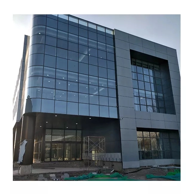 Hidden Frame Glass Facade Curtain Wall Price