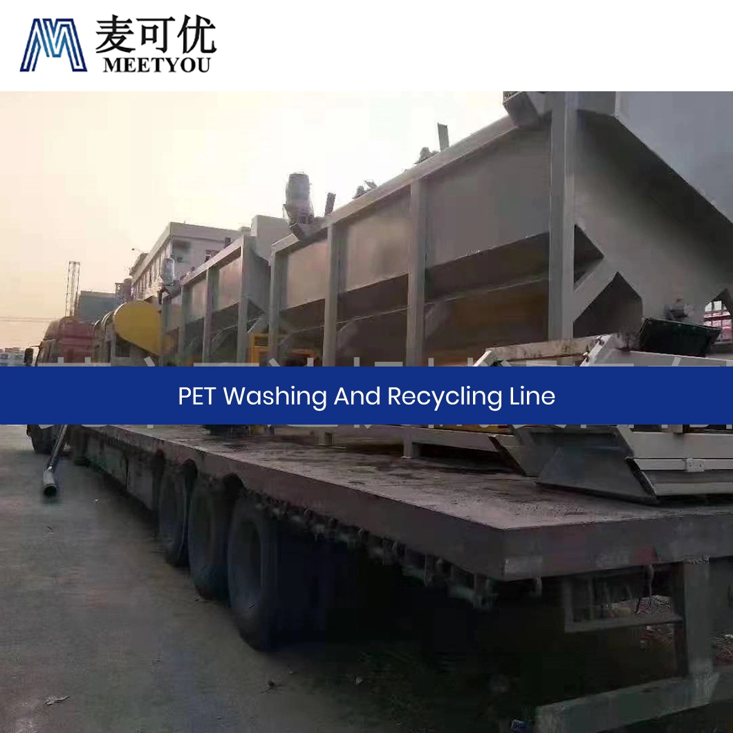 Meetyou Machinery Plastic Waste Recycling Washing Equipment Custom China Pet CE Certification Recycling Washing Line Manufacturers Configure Shredder