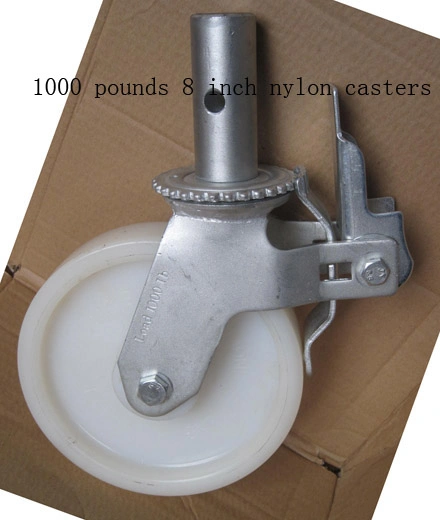 8 Inches Nylon Caster Wheel for Scaffold