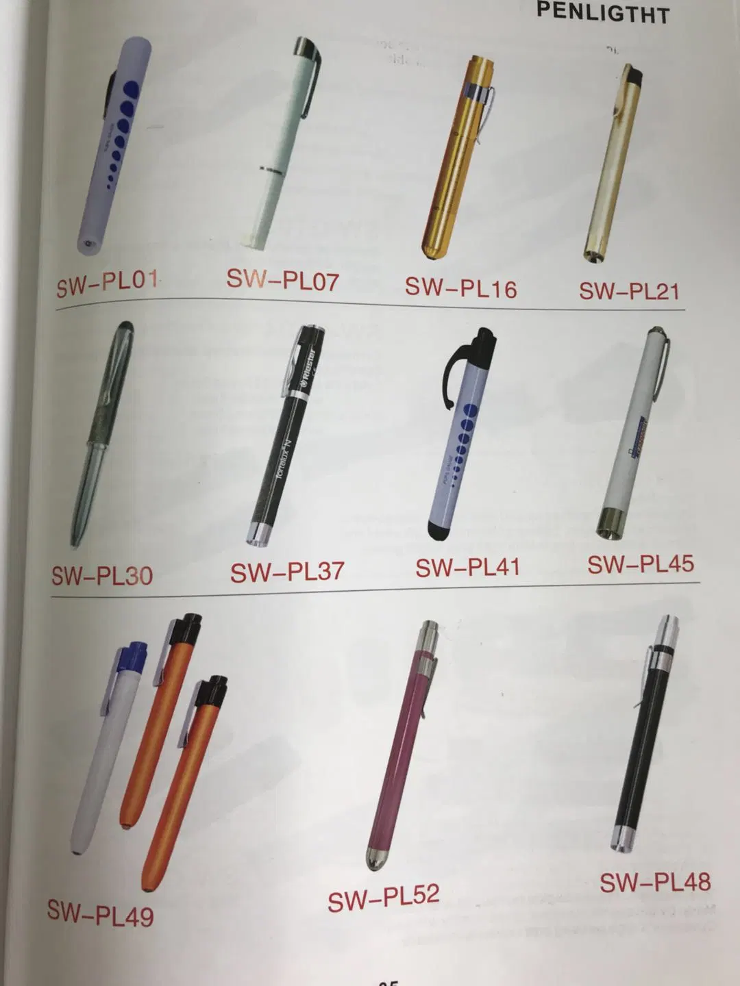 Diagnostic ABS Mini Doctors Medical LED Penlight (SW-PL48)