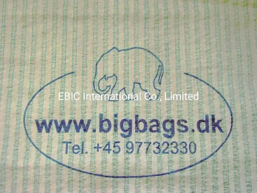 PP Gewebe Kunststoff Jumbo Bulk FIBC Mesh Verpackung Big Beutel mit Air Strip Open Weaving atmungsaktiv belüftet für das Verpacken von Kartoffelfeuerholz