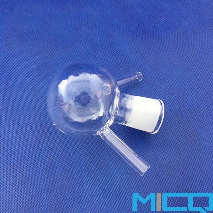 Corrosion Resistance Glass Flask with Three Necks in Lab