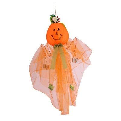 Pumpkin Ghost Wind Chimes Hotel Facade Haunted House Decoration for Halloween