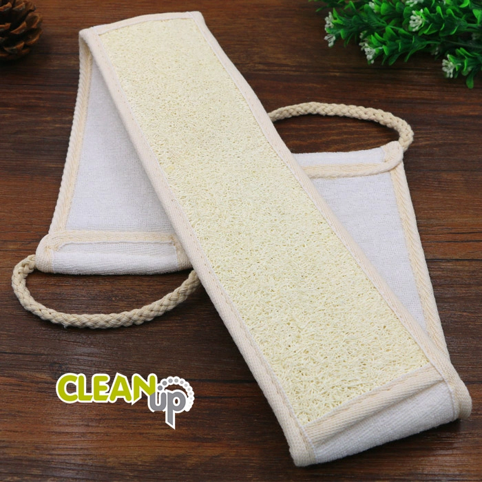 100% Naturel Long Loofah Back Scrubber Shower Use Washing Cleaning