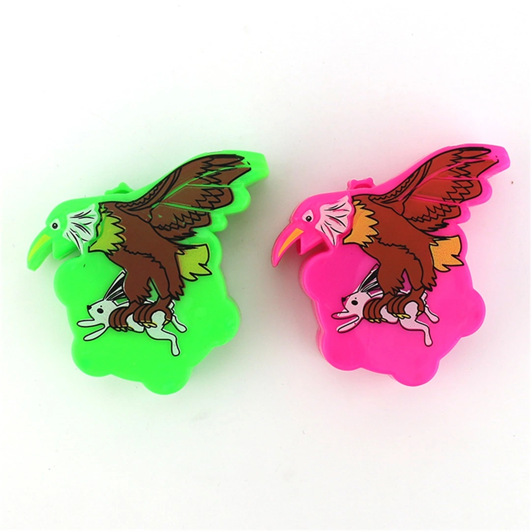 Cartoon Eagle Shape Chewing Bubble Gum Roll Candy with Tattoo Sticker