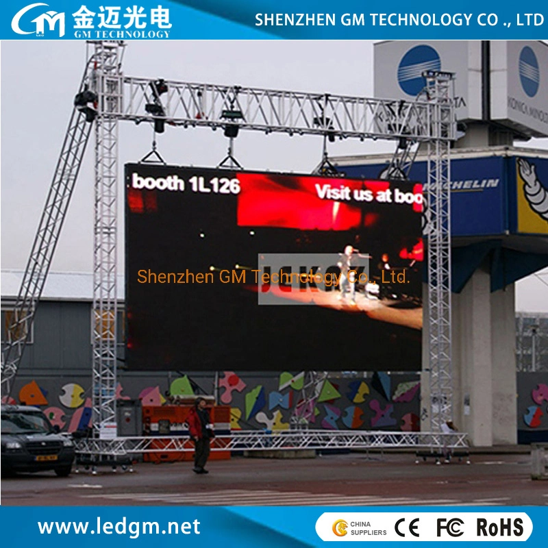 Indoor Outdoor Advertising LED Screen, Full Color Video Wall, Rental LED Display (P2.6 P2.97 P3.91 P4.81 P5.95 Panel)