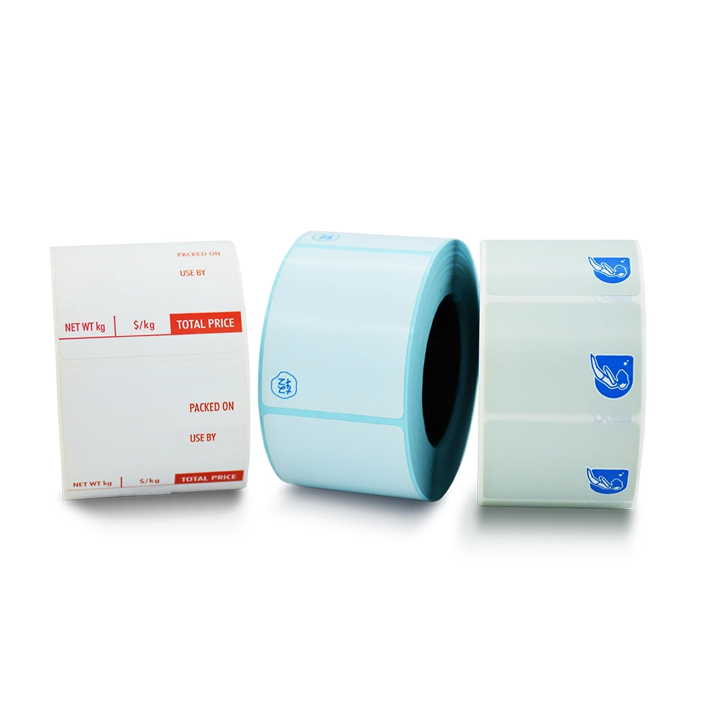 4X6 Las etiquetas de envío personalizada de etiqueta térmica papel adhesivo sintético Etiqueta