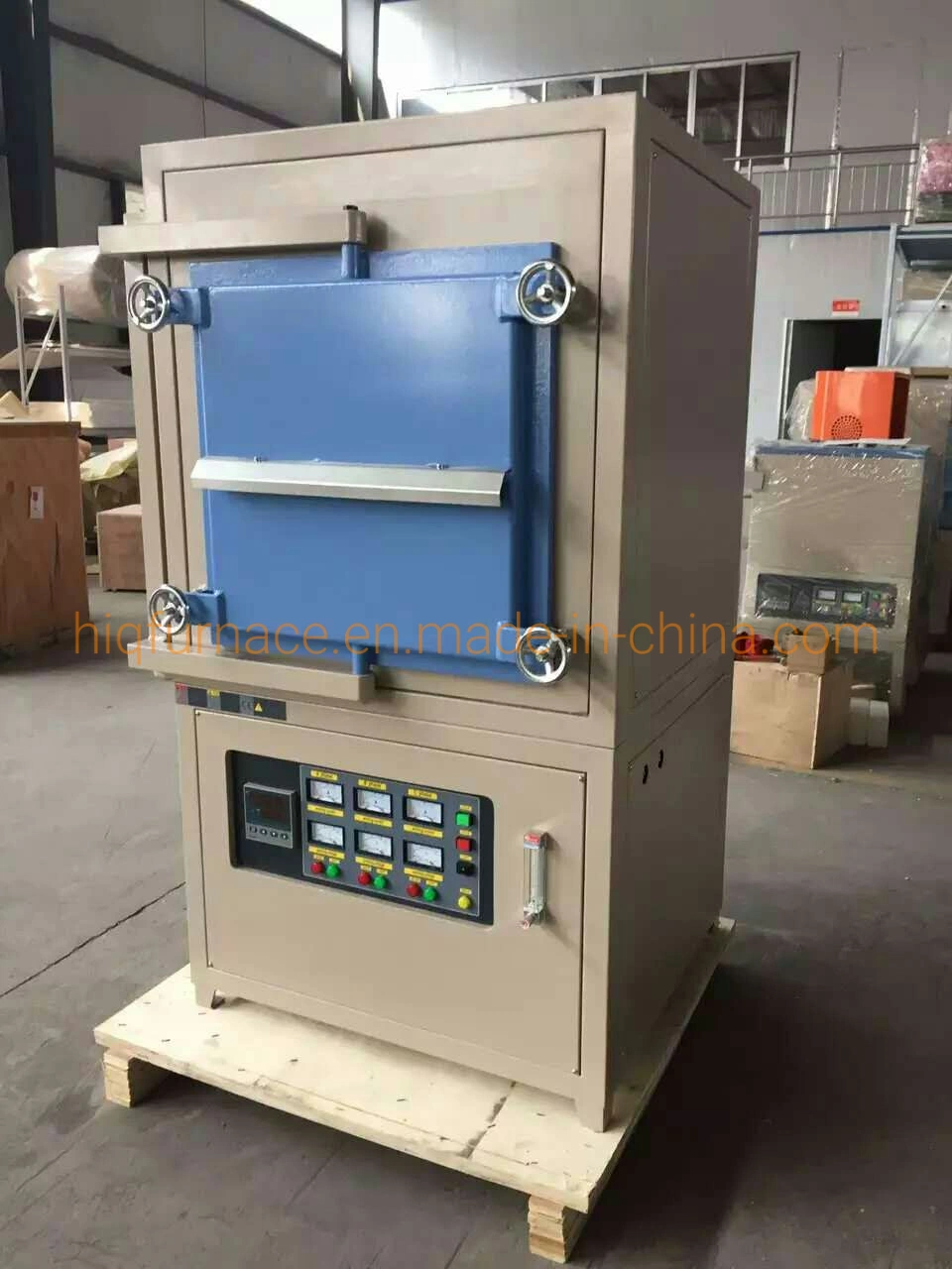 1200 Lab Electric Atmosphere Furnace, Atmosphere Resistance Type Vacuum Chamber Furnace