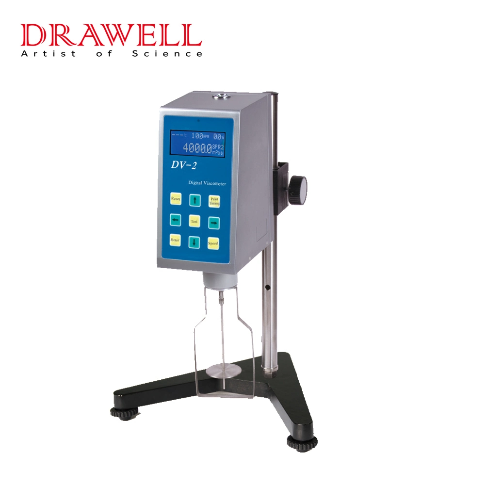 Hbdv-2 LCD Screen Manufacture Price Digital Measuring Instruments Rotational Speed Viscometer