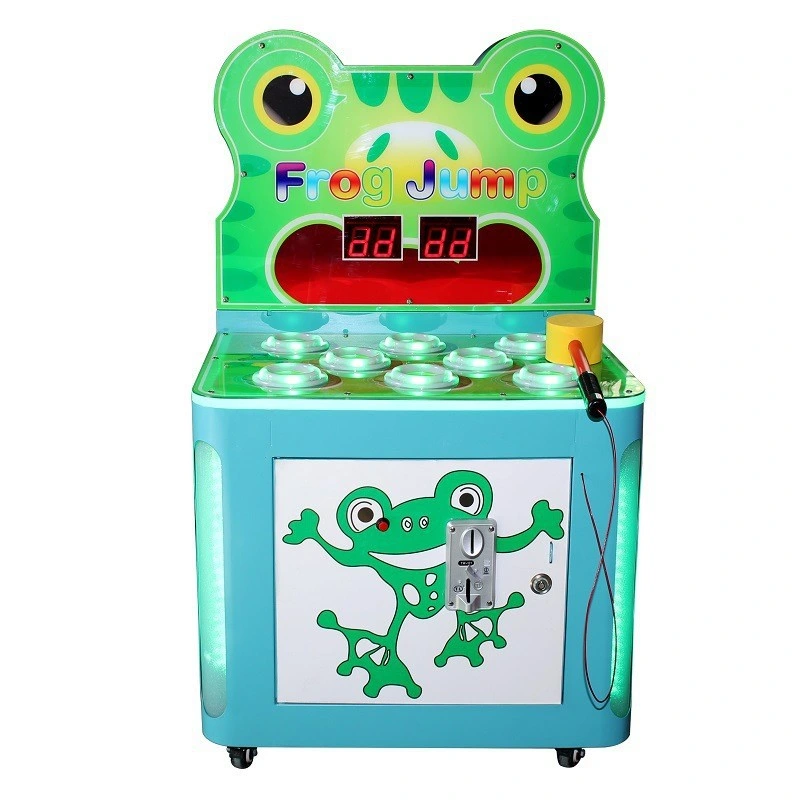 Jogo Kiddie eletrónico popular jogo de alta qualidade Whack a mole Frog Hammer Arcade Game Machine