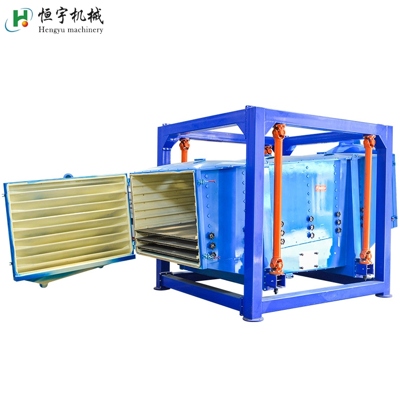 Rectangular Sheet Sand Screening Swing Vibrating Screen Gyratory Sifter