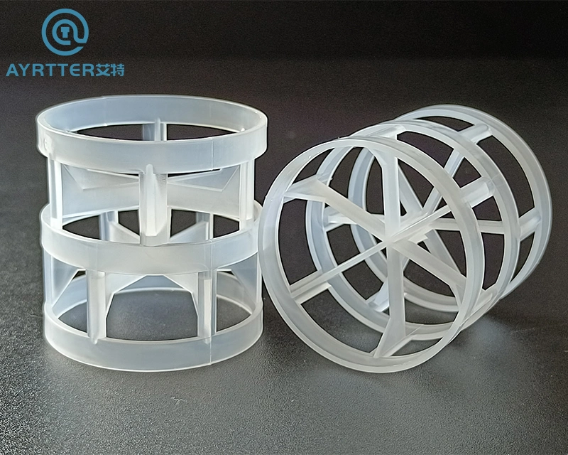 PVDF 16 mm Tower Packing Plastic Pall Ring