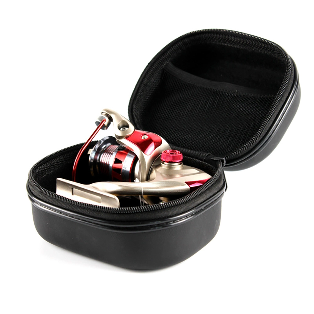 Portable Fishing Reel Bag Storage Box Rotating PU Hard Shell Shockproof Cover Wbb21663