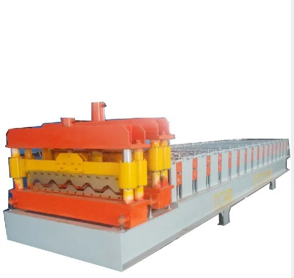 Steel Roofing Tile Roll Former Tile Pressing Machine with Good Price