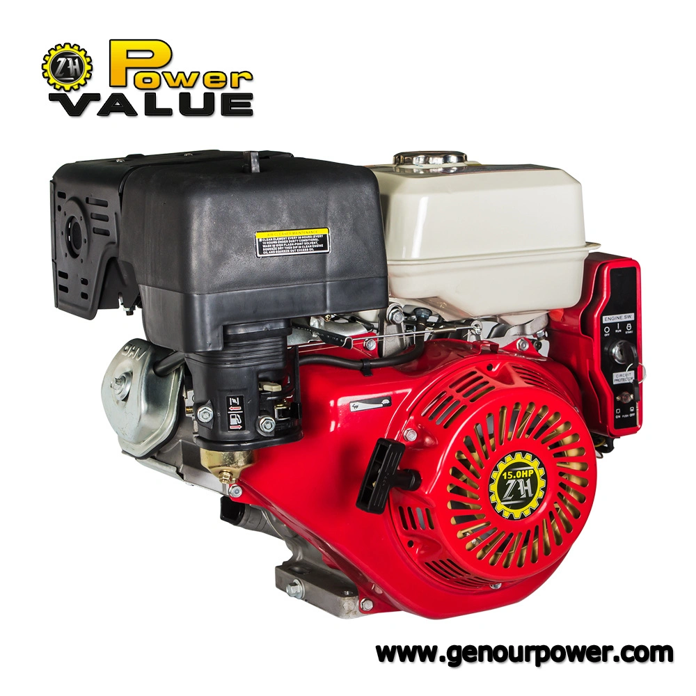 Valor de potencia 420cc 15hp Motor de gasolina arranque eléctrico para la venta