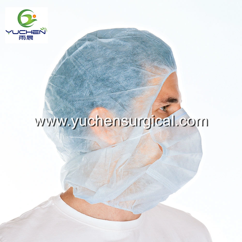 Protective Balaclava Hood Nonwoven Head Cover Disposable Astra Cap