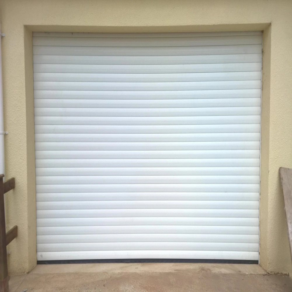 Motorized Aluminum Alloy Garage Roller Shutter with Remote Control