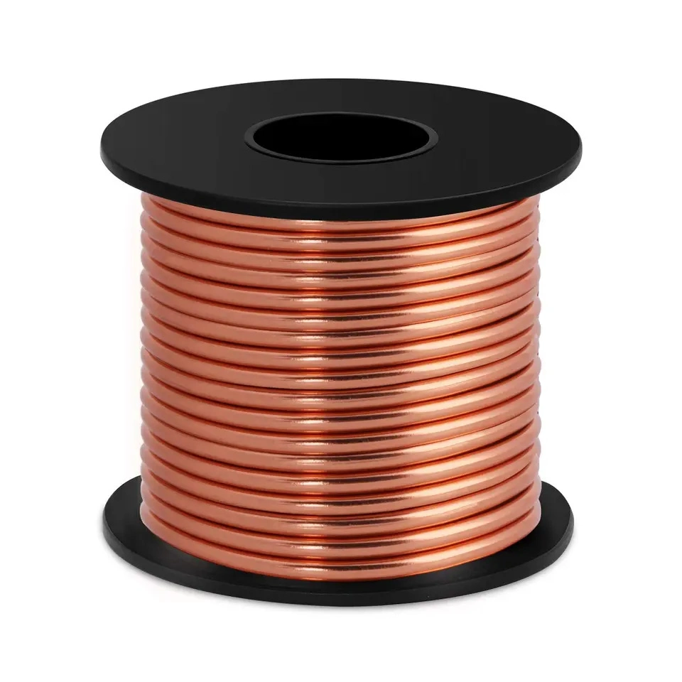 Enameled Copper Wire Rod Price Per Ton ASTM C34500 C34700 C34900 C36000 C37890 C38000 Insulated Copper Wire