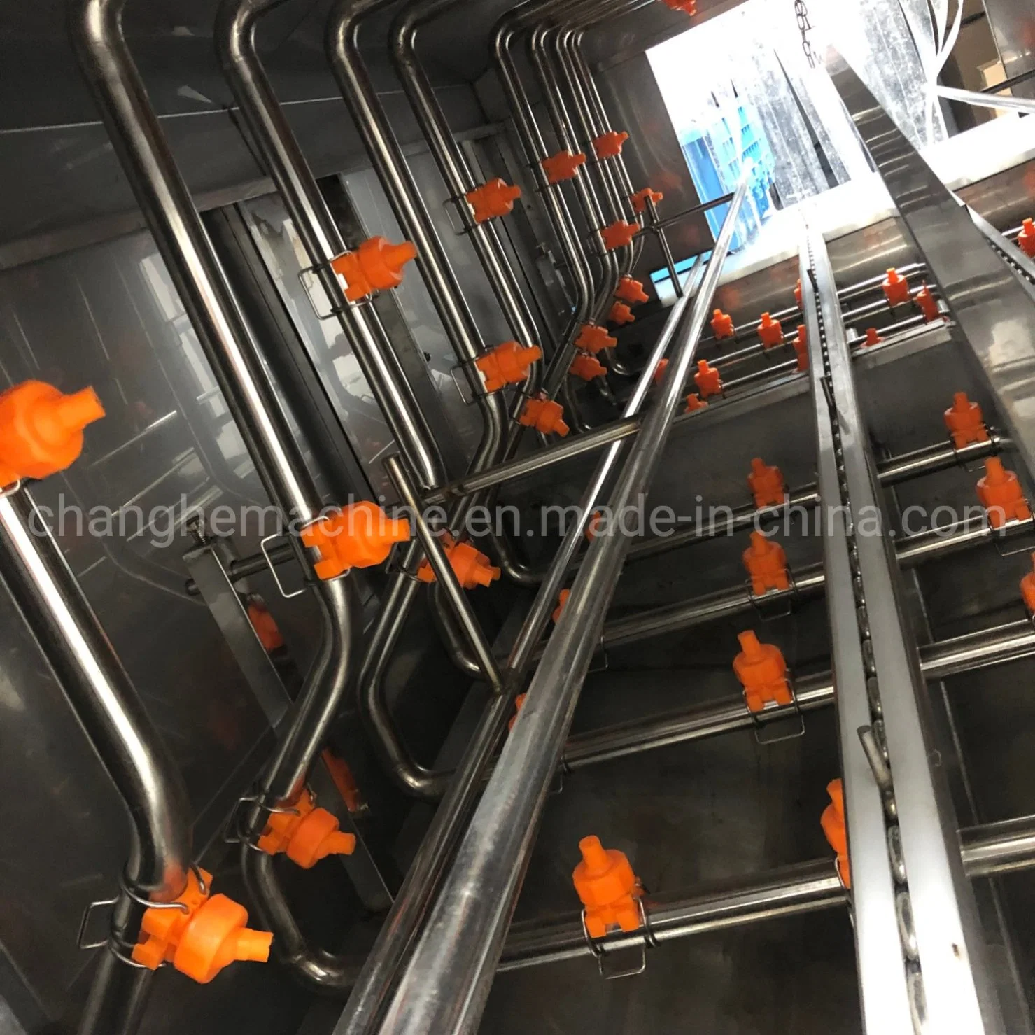 Industrial Large Full Automatic Crate Washing Machine Plastic Basket Commercial Dishwasher with Dryer for Restaurant Hotel