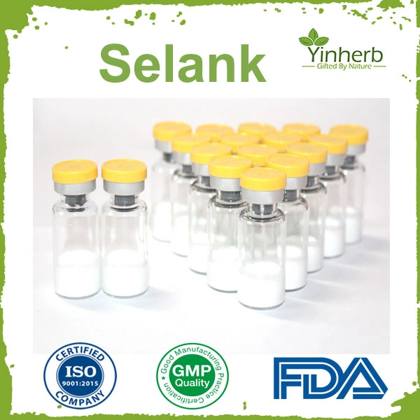Custom Peptide Synthesis 98% Purity Pharmaceuticals Intermediate N-Acetyl Selank/Selank Bulk Raw Powder