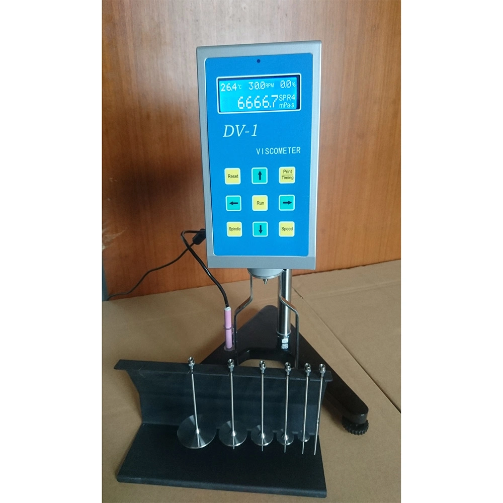 Rvdv-1 Digital Rotational Viscometer Adjustable Speed Portable Viscometer Tester