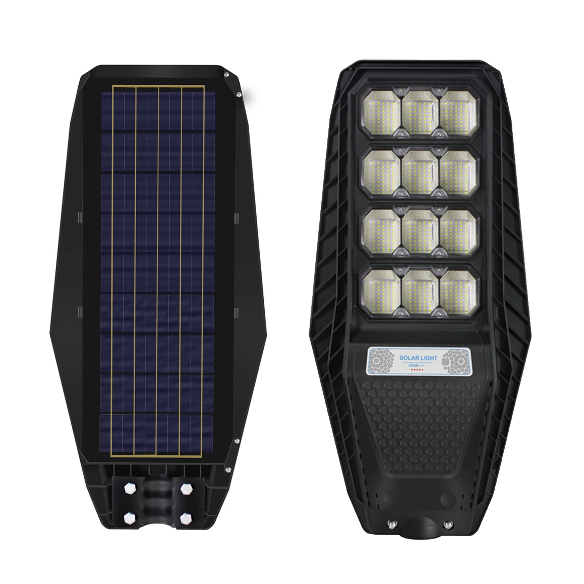 Montagem em postalete de divisão de LED Controle remoto autônomo Luz Rua Solar300W Die-Cast Rural de alumínio