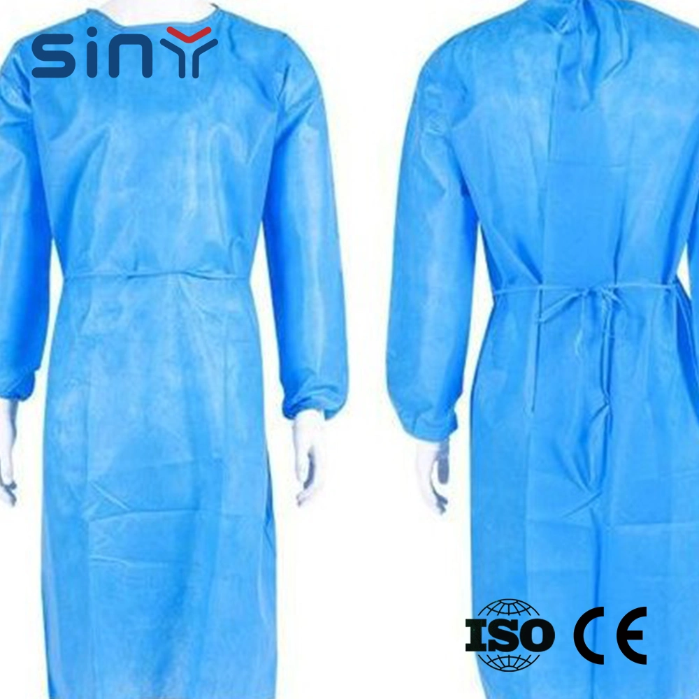 Siny Medical Gown SMS SMMS Sterile Surgical Gowns Hospital Operation Gowns