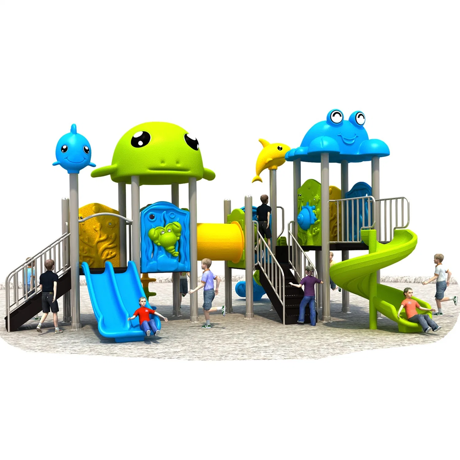 Customized Kindergarten Entertainment Facilities Outdoor Children's Playground Equipment