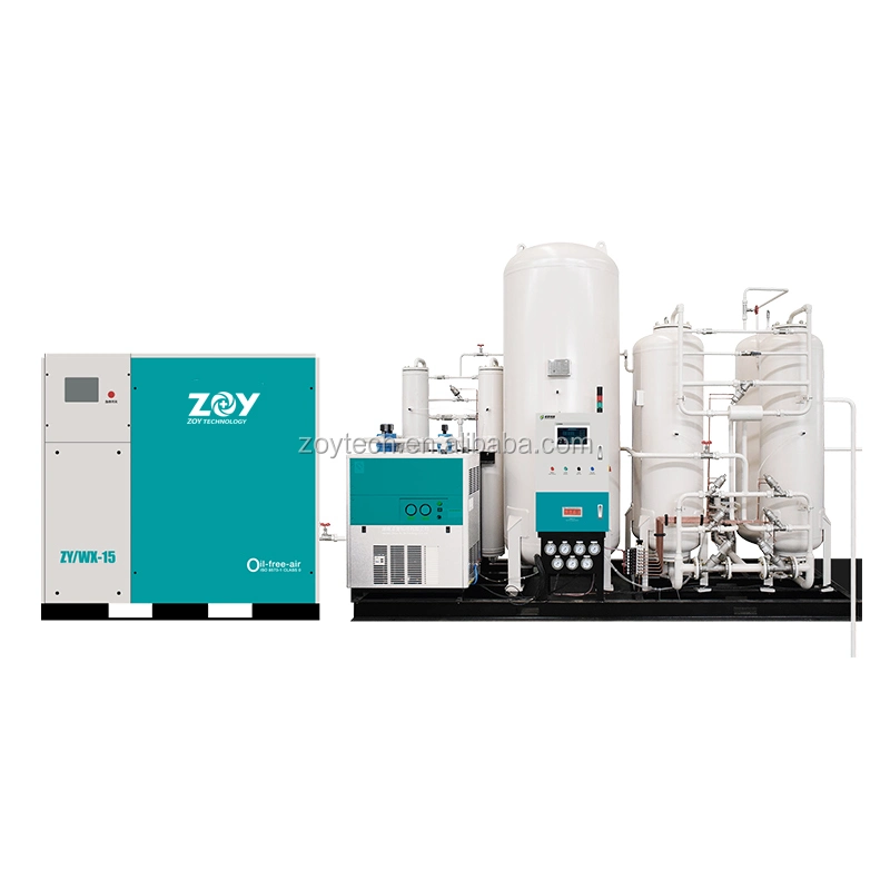 Cost-Effective Gas Generation Equipment 10nm3/H Oxygen Making Plant Easy Operation CE ISO Approved